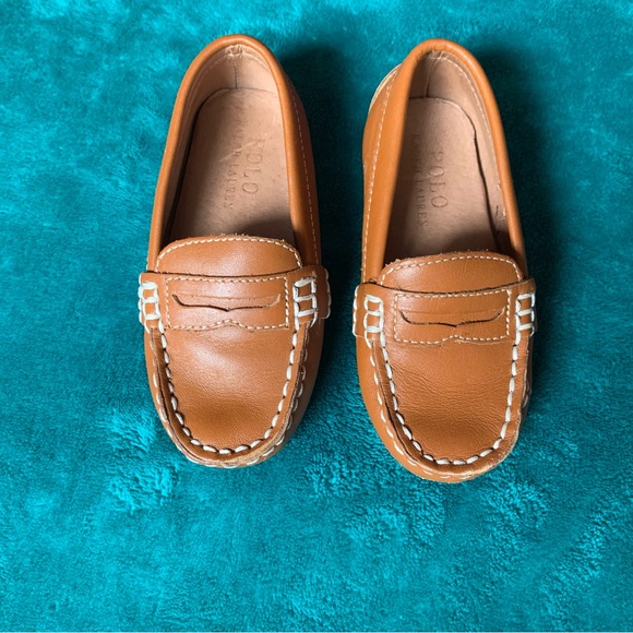 Polo Ralph Lauren Other - Polo Ralph Lauren’s Telly Leather Penny Loafers in Size 6